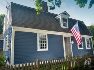 The Aaron Peck House, ca. 1785, North Kingstown, RI.